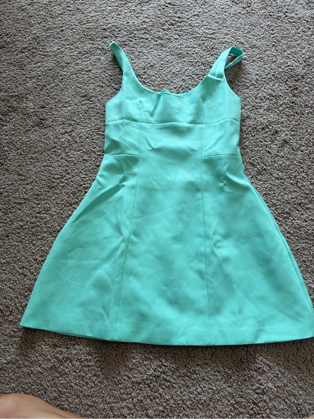 Fashion Nova Mint Tank Fit-and-Flare Dress